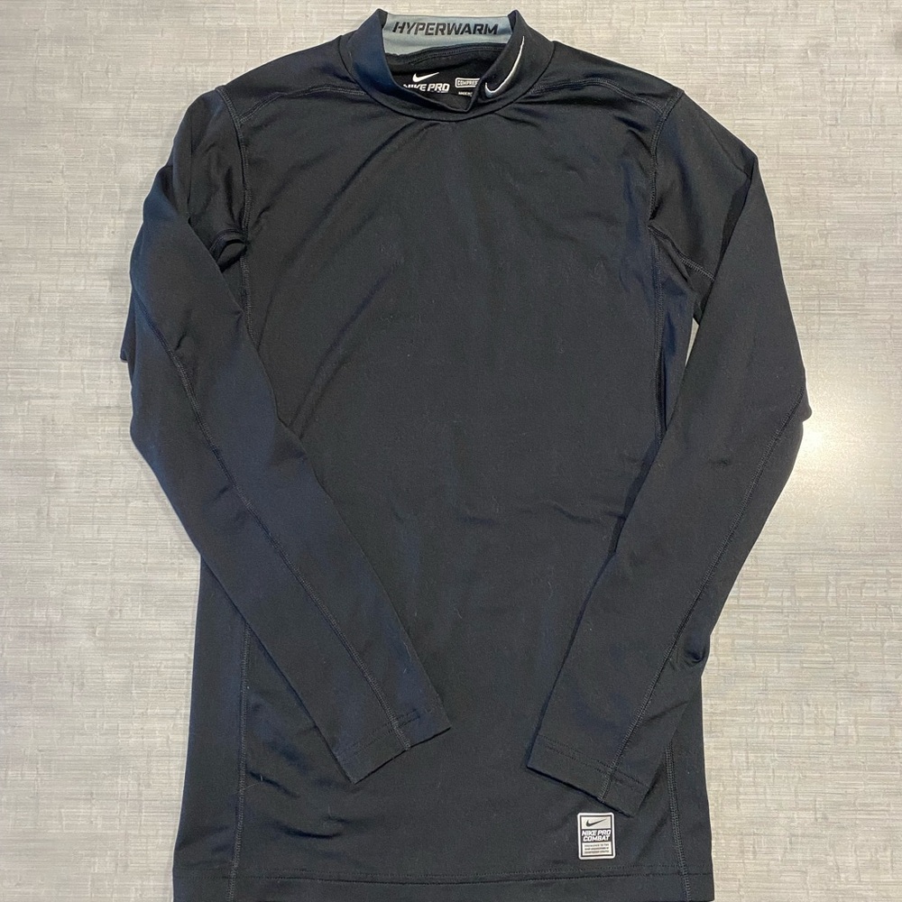 Nike Pro Combat Dri-FIT Black Compression Shirt